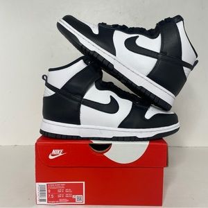 Nike Dunk High WMNS “Panda/Black White” 2023